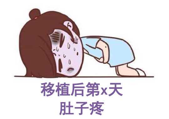 试管婴儿移植第8天肚子疼正常吗?插图