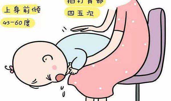 分享3个拍背方法，告诉你婴儿呛奶怎么拍，附详图！插图1