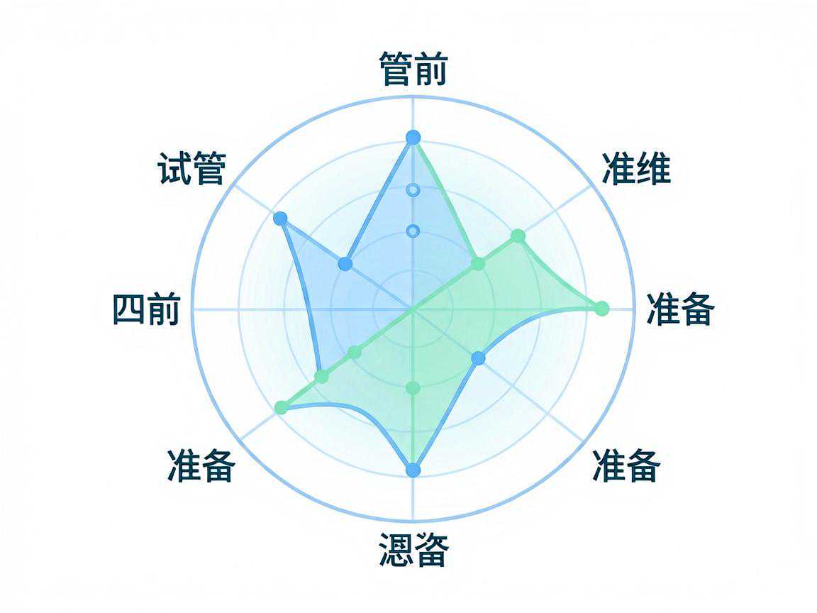 试管前四维准备雷达图