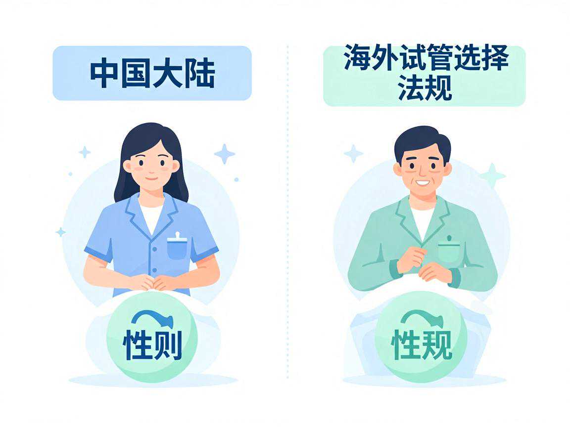 中国大陆、香港、海外试管婴儿性别选择法规对比