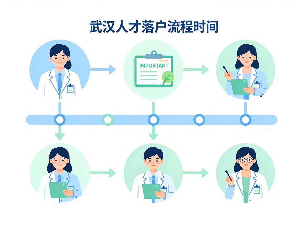 武汉人才落户流程时间线