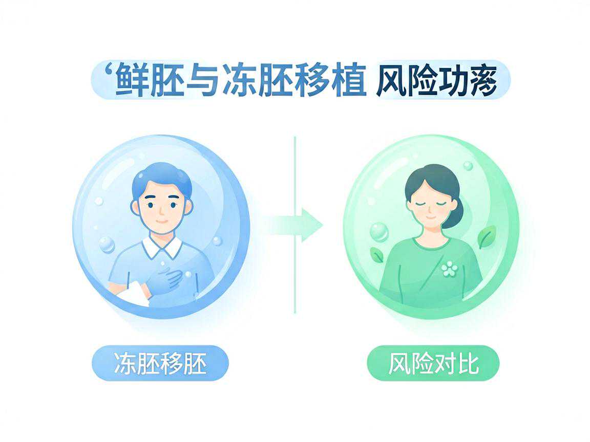 鲜胚与冻胚移植成功率及风险对比