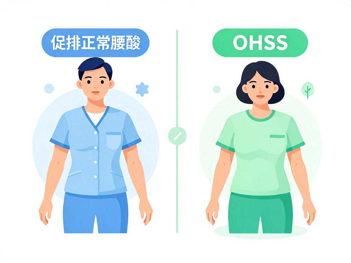 促排正常腰酸 vs OHSS需警惕症状对比