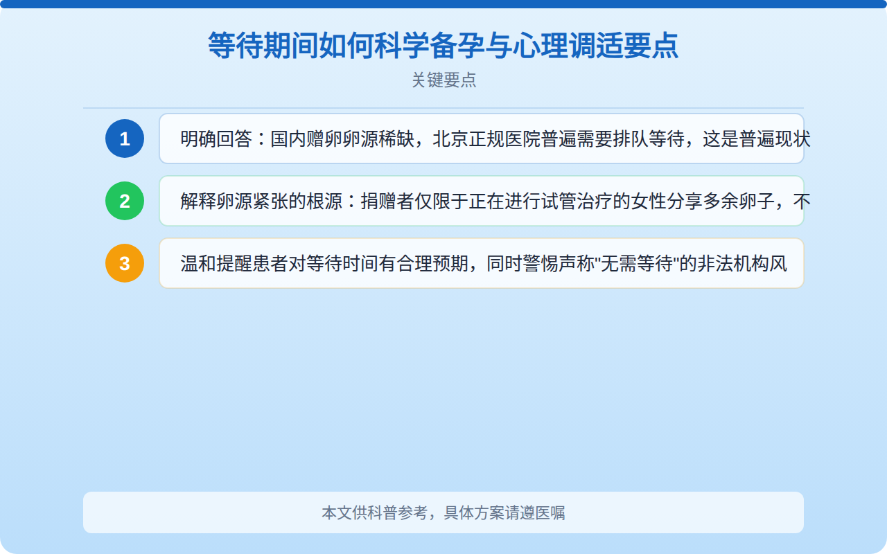 等待期间如何科学备孕与心理调适要点